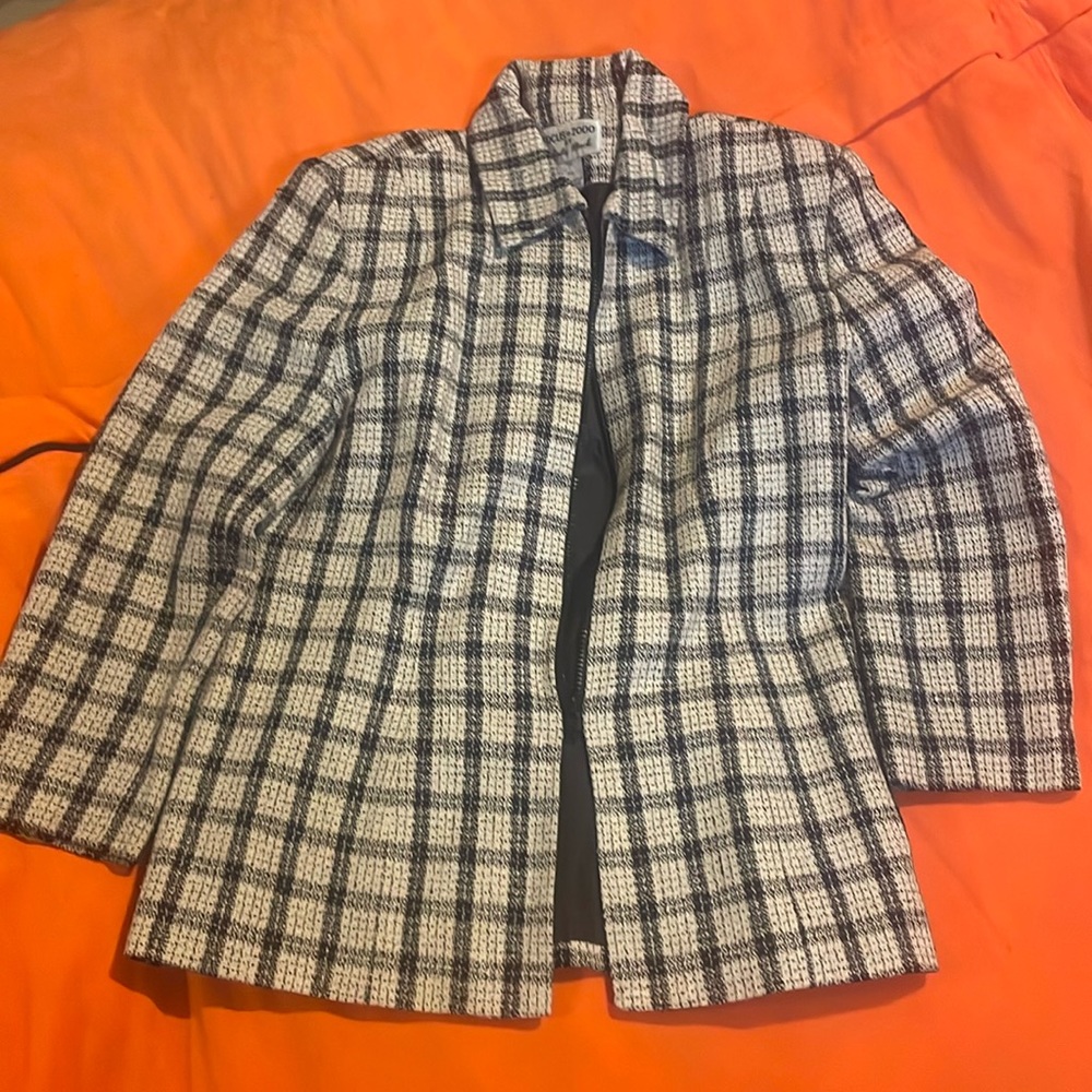 Zipperd blazer